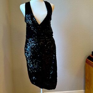 Sexy sequin dress